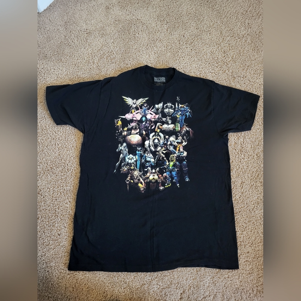 Blizzard overwatch tee shirt size large